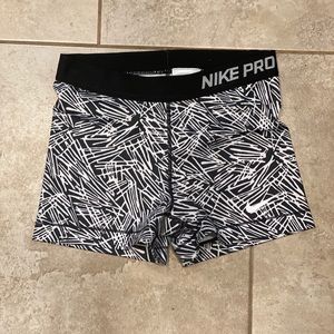 Nike pro spandex shorts